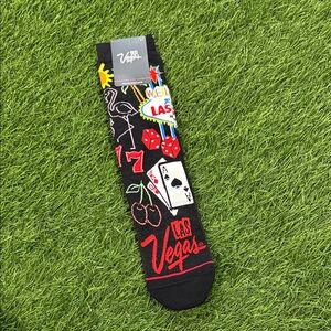 Las Vegas Theme Crew Socks